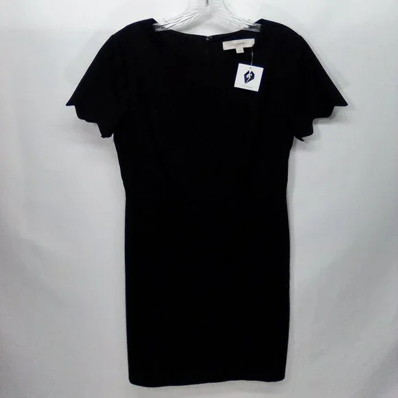 LOFT | Dresses | Ann Taylor Loft Black Formal Office Cutout Shaped Short Sleeve Dress Size 4 | Poshmark LOFT | Dresses | Ann Taylor Loft Black Formal Office Cutout Shaped Short Sleeve Dress Size 4 | Poshmark